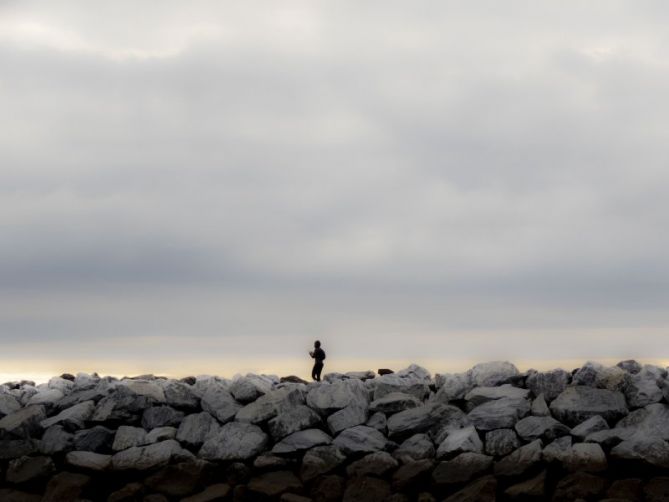 PASEANDO.: foto en Hondarribia