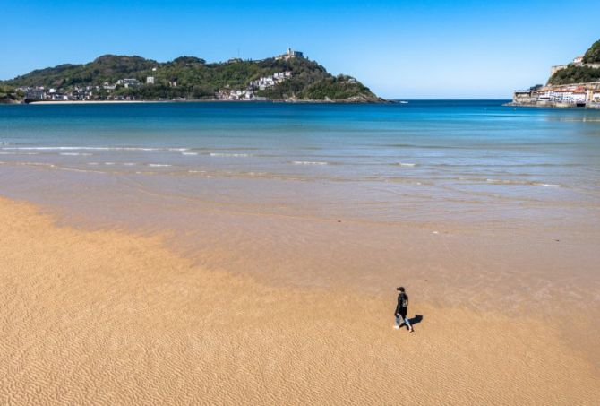 Paseando por La Concha 1: foto en Donostia-San Sebastián