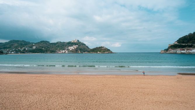 Paseando por La Concha 3: foto en Donostia-San Sebastián