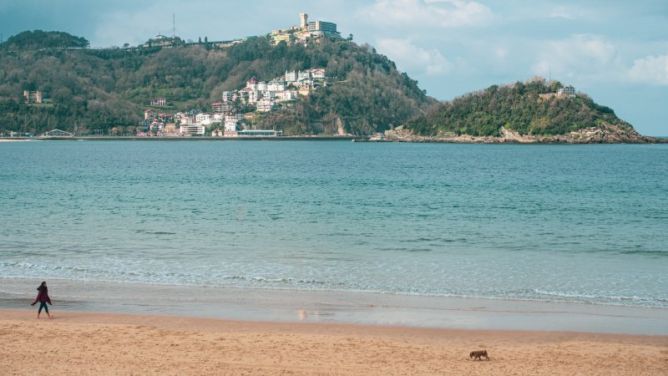 Paseando por La Concha 4: foto en Donostia-San Sebastián