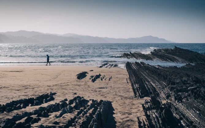 Paseo: foto en Zumaia