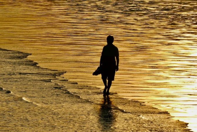 Paseo al Amanecer : foto en Zarautz