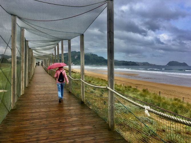 Paseo de Iñurritza : foto en Zarautz