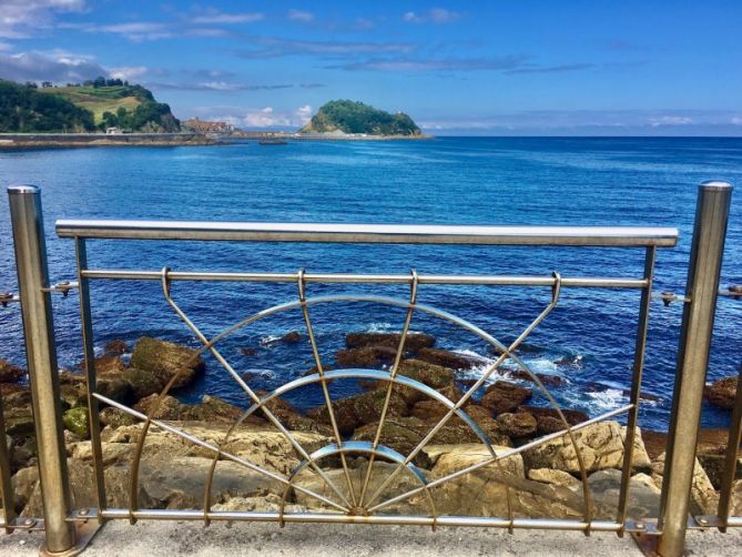 Paseo de Zarautz a Getaria : foto en Zarautz