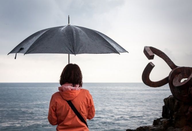 Peine del viento: foto en Donostia-San Sebastián