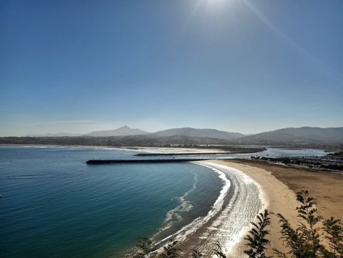 Playa Hondarribia: foto en Hondarribia