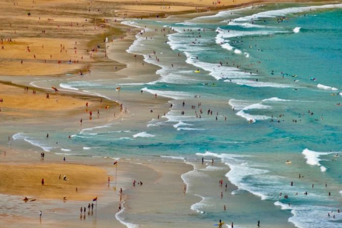 Playa de Zarautz ( Verano 2021): foto en Zarautz