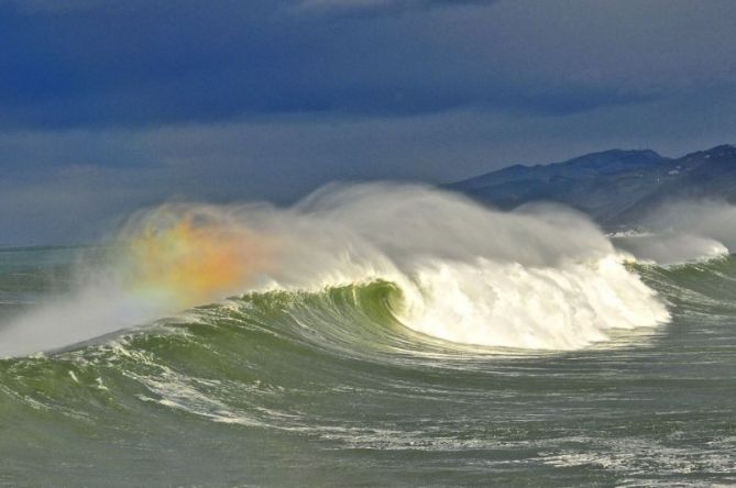 Preciosa ola : foto en Zarautz