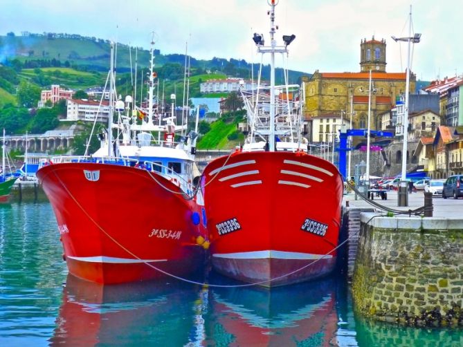 Puerto de Getaria : foto en Getaria