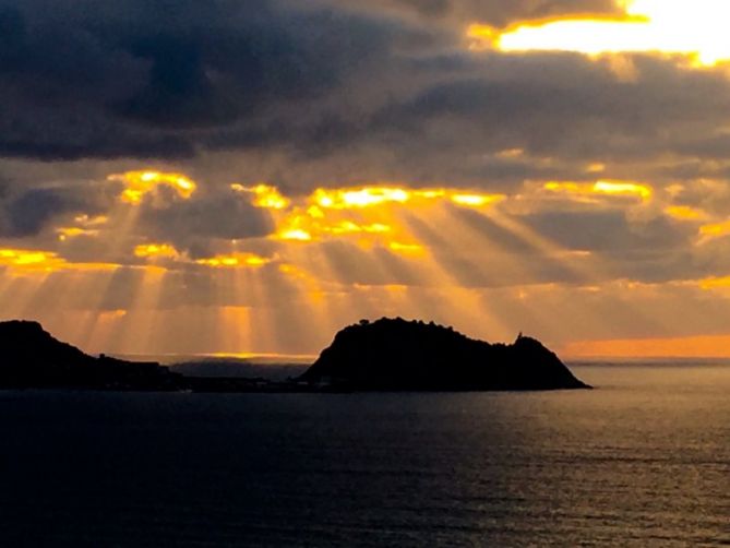 Rayos del Sol : foto en Zarautz