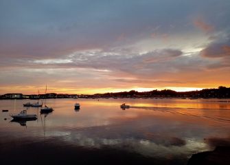 Reflejos del amanecer