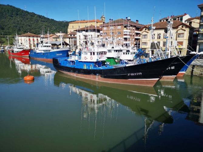 Reflejos en Orio: foto en Orio