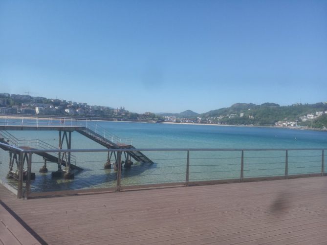 El rincón de siempre: foto en Donostia-San Sebastián