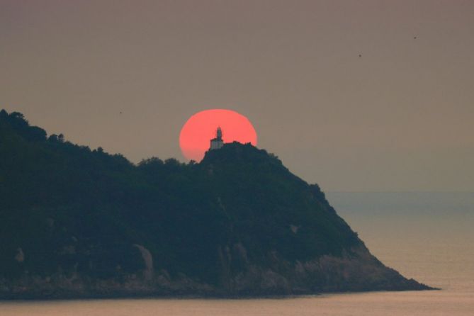 San Antón: foto en Getaria