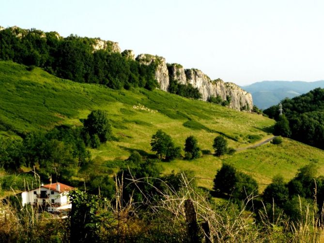 Santa Bárbara: foto en Hernani