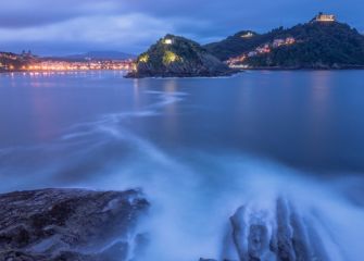 Santa Clara e Igeldo (hora dorada)