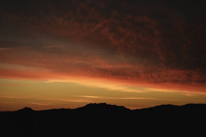 Silueta de Peñas de Aia: foto en Donostia-San Sebastián