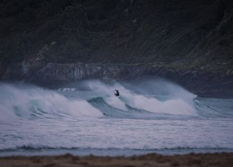 Surfista en posición 