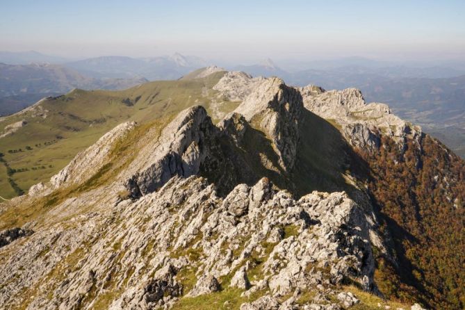 Techo de Gipuzkoa: foto en Zegama