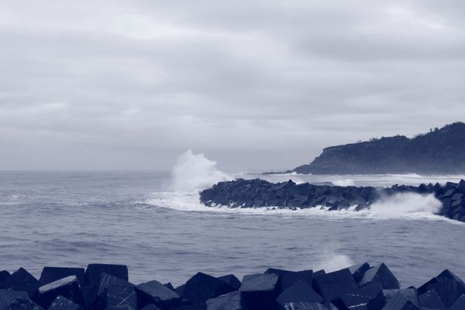 Temporal.: foto en Donostia-San Sebastián