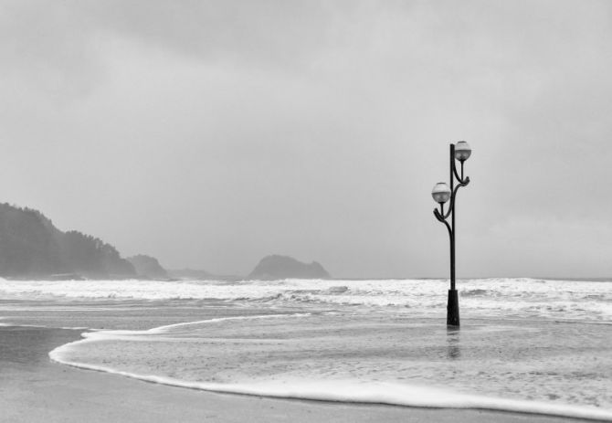 TEMPORAL "BELLA": foto en Zarautz