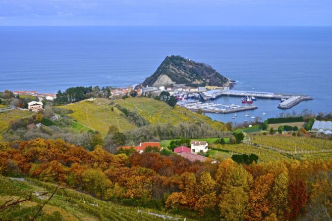 Udazkena Getaian : foto en Getaria