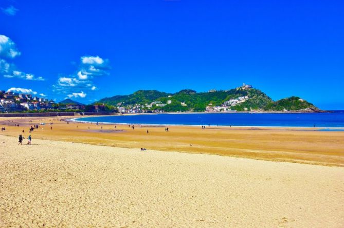 vaya vaya, aquí si hay playa: foto en Donostia-San Sebastián