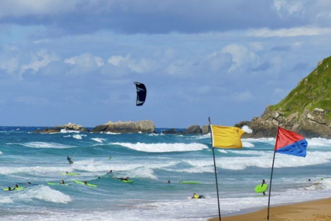 Verano 2021 en Zarautz : foto en Zarautz