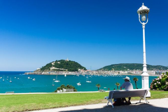 Un "yanki" en Donostía: foto en Donostia-San Sebastián