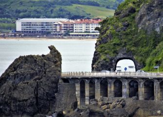 Zarautz desde Getaria