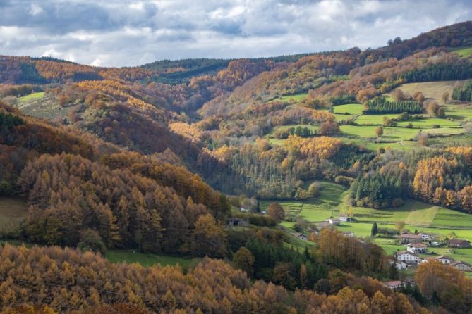 Los colores de Berastegi: foto en Berastegi