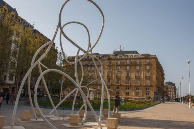 paseo hotel maria cristina: foto en Donostia-San Sebastián