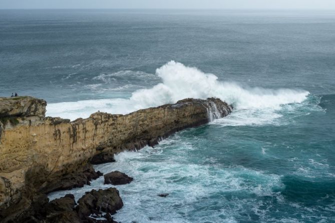 Punta de Biosnar: foto en Hondarribia