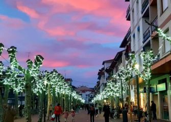 Atardecer en Hondarribia