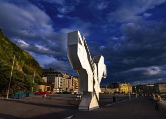 atardecer sobre la Paloma