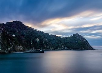 atardecer en pasajes de san jaun
