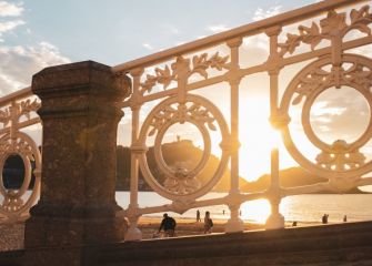 La barandilla de La Concha