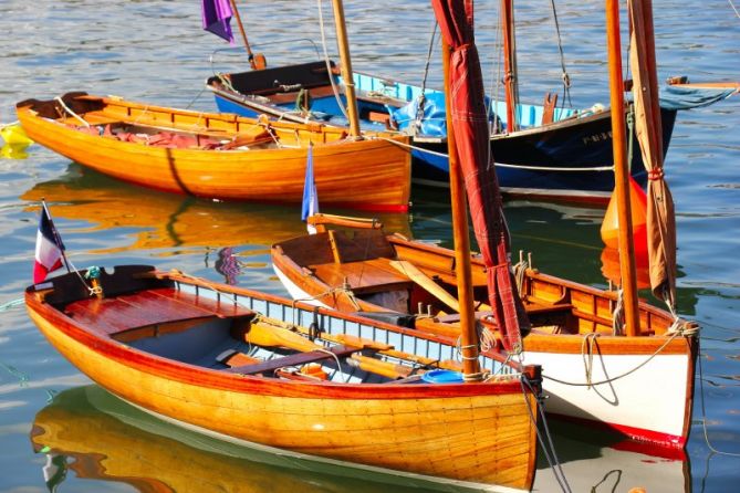 Barcas veleras: foto en Pasaia