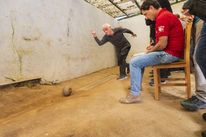 campeonato de bolos: foto en Elgoibar