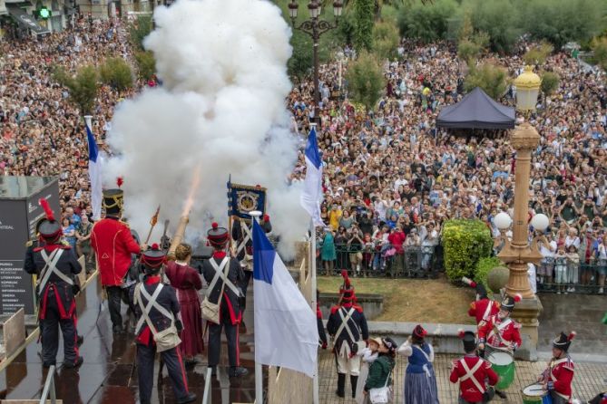 Cañonazo: foto en Donostia-San Sebastián