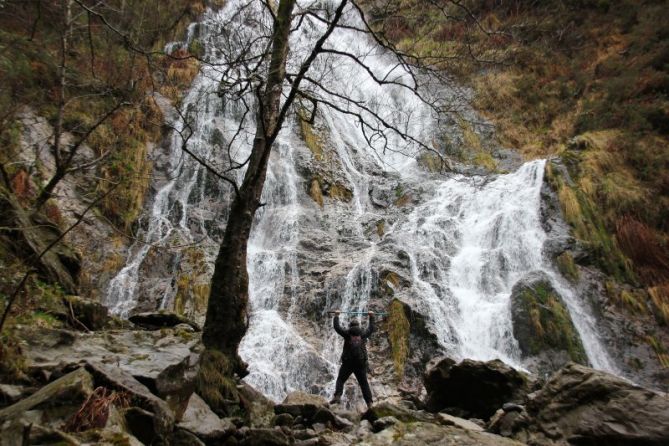 Cascada de Irusta: foto en Irun