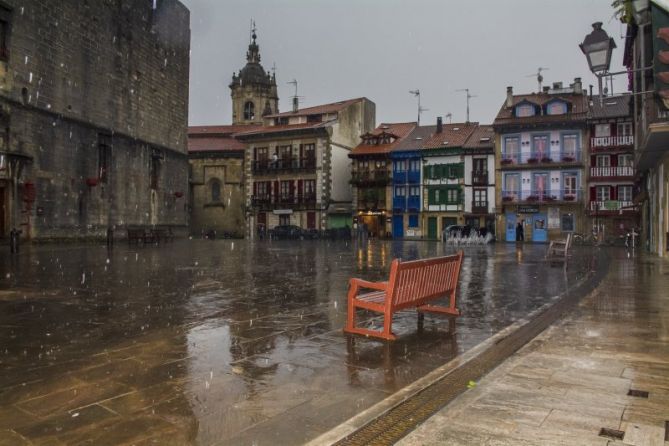 Chaparron en Hondarribia: foto en Hondarribia