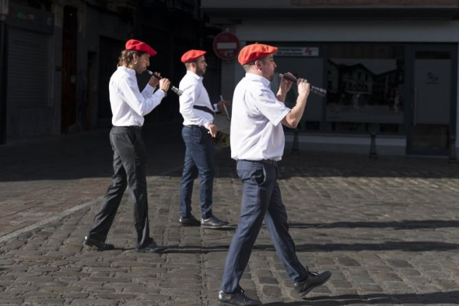 dia de la dlzaina: foto en Elgoibar