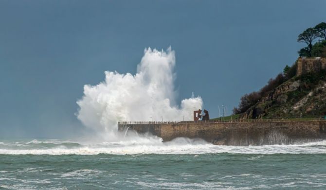 Espectaculo natural: foto en Donostia-San Sebastián