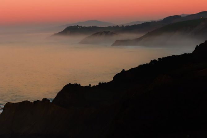 Faro de Día : foto en Getaria