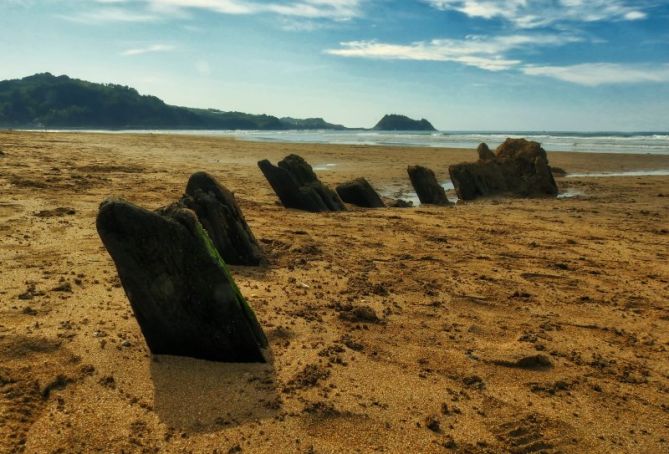 GUSTAV: foto en Zarautz