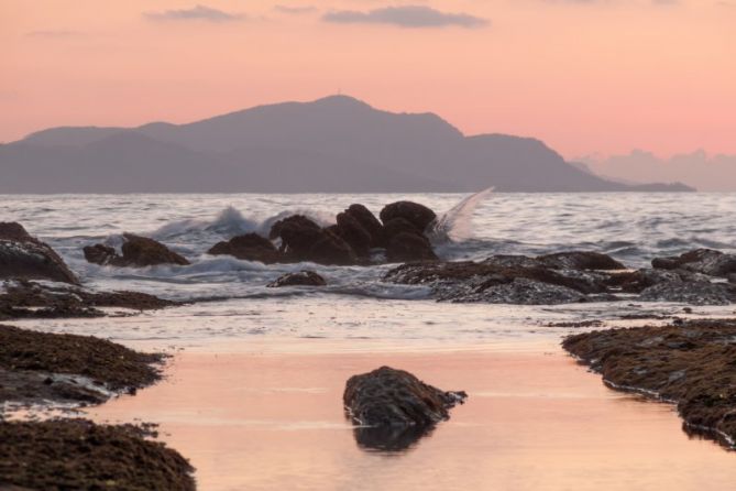 Ilunabarra: foto en Zumaia