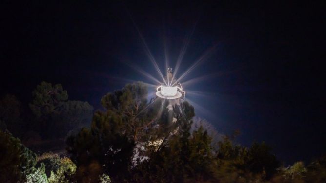 Luz de noche: foto en Donostia-San Sebastián