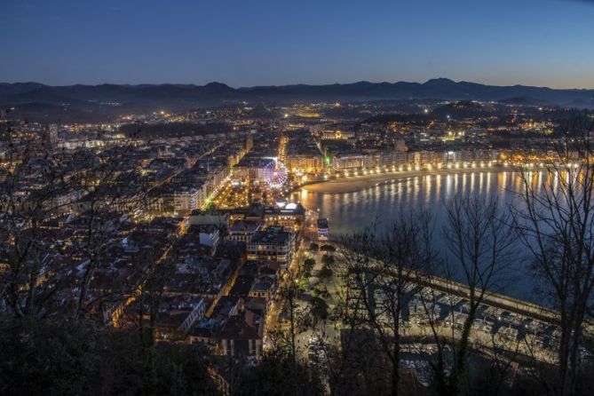 Noche en Donostia: foto en Donostia-San Sebastián