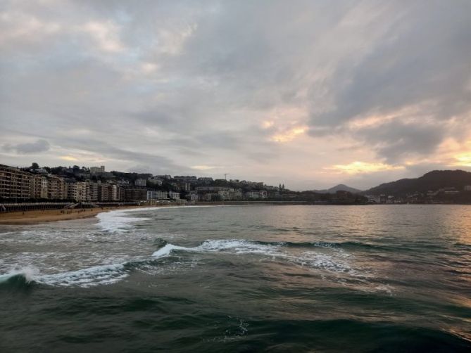 Playa de la concha : foto en Donostia-San Sebastián